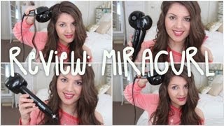 RachReviews  Rusk  Babyliss Pro MIRACURL includes demo [upl. by Ahsekin993]