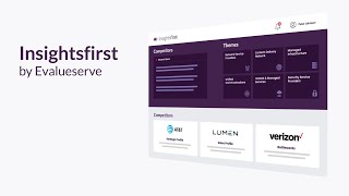 Insightsfirst by Evalueserve [upl. by Nosyla]