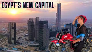 Egypts New Capital  Explore by Motorcycle  Egypt Vlog 152  العاصمة الادارية الجديده بالموتسيكل [upl. by Odelia]