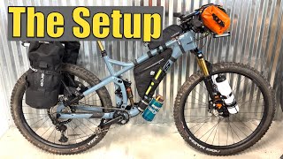 Bikepacking setup MTB Full Suspension [upl. by Gazzo686]