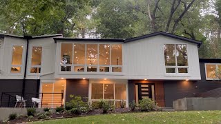 INSIDE a 195M MidCentury Modern Masterpiece Hollin Hills Alexandria VA [upl. by Lybis605]