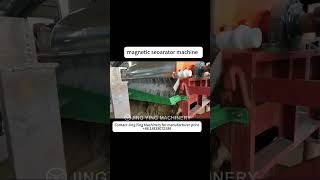 gold mining equipment magnetic separator machine magnetic separator machine mining jycrusher [upl. by Anialam]