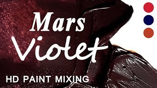 HD Paint Mixing  Mars Violet Colour [upl. by Farah304]