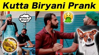 Kutta Biryani Prank  Sharik Shah Prank [upl. by Latimore]