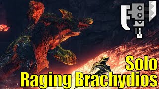 Grinding For Gear Raging Brachydios  Solo  Switch Axe  Monster Hunter World Iceborne [upl. by Akemyt968]