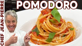 Spaghetti Pomodoro in Only 13 Minutes  Chef JeanPierre [upl. by Naillij454]