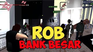 TERBARU BANK ROBBERY ARIVENA THEATER  GTA SAMP ROLEPLAY [upl. by Arlette]