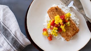 Easy Baked Mahi Mahi Recipe [upl. by Retloc]