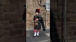 scottishheritage bagpiper scottishbagpiper edinburgh edinburghcity 2603 dreamyworld scotland [upl. by Loma]