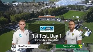 NZ vs SA 1st Test Full match highlights 2017 [upl. by Dorena]