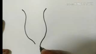 How to draw vorticella step by step [upl. by Ynafets]