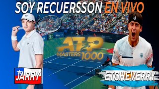 Nicolás Jarry vs Tommy Etcheverry  ATP Masters 1000 de Montreal Reacción en vivo [upl. by Peh396]