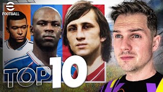 TOP 10 META CARDS in eFootball 2025 [upl. by Skantze]