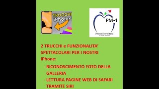 2 Funzionalità SPETTACOLARI per i NOSTRI iPhone [upl. by Ziagos]