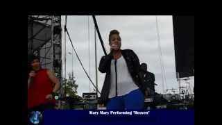 Mary Mary Heaven LIVE  8th Annual Jazz In The Gardens [upl. by Ecniv]