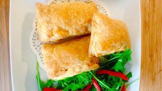 Haitian Patty Recipe  Pâté Ayisyen  Koman pou fè pate feuilleté byen fasil [upl. by Mure]