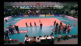 2011 CEV CL Women  Scavolini PESARO 3 x 2 Dinamo MOSCOW  Set 2 Part 1 [upl. by Llekcir]