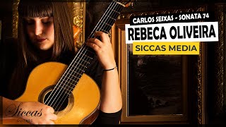 Sonata no 74 by Carlos Seixas  Rebeca Oliveira [upl. by Marita]