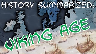 History Summarized The Viking Age [upl. by Dlarej]