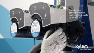 How to install the Lowara ecocirc XL and ecocirc XLplus twin head pump version [upl. by Epilef]