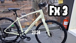 Trek FX 3 Hybrid Bike 2024 [upl. by Roxie]