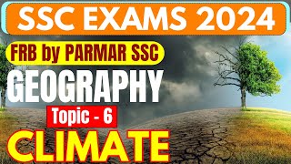 GEOGRAPHY FOR SSC  CLIMATE  FRB BY PARMAR SSC [upl. by Letha]