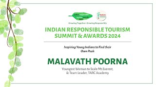 Inspiring Story of Malavath Poorna Youngest Indian to Conquer Mt Everest  IRTSA 2024 [upl. by Alley]