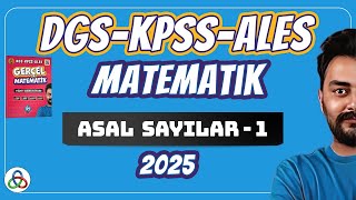 Asal Sayılar  1 Video  DGSKPSSALES Matematik  2025 [upl. by Nnaylime]