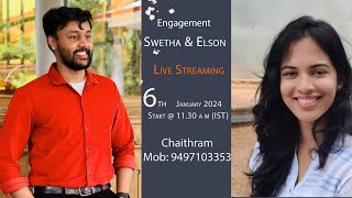 Engagement  Swetha amp Elson [upl. by Colfin]