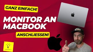 MacBook Upgrade Externen Monitor anschließen [upl. by Murdock]