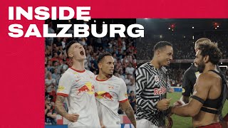 INSIDE  Salzburg 10 Liverpool  Hinter den Kulissen bei SeskoShow gegen Klopp amp Co [upl. by Ibrahim]