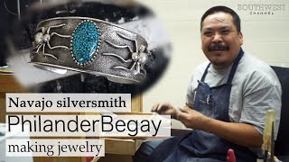 quotPhilander Begayquot Traditional Native American Navajo Jewelry artist [upl. by Federico]