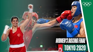 Boxing Womens Welter 6469kg Final  Tokyo 2020 Replays [upl. by Arundel]