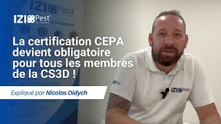 En 2024 la certification CEPA devient obligatoire pour tous les membres de la CS3D 🚨 [upl. by Emmerich]