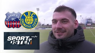 Dreierpacker Sirch führt 1 FC Lok Leipzig in Eilenburg zum Sieg [upl. by Nnylg]