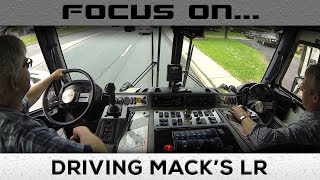 Focus On Driving Macks LR Refuse Truck [upl. by Filipe]