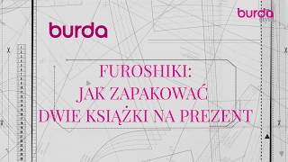 Furoshiki  jak zapakować dwie książki na prezent Instrukcja krok po kroku [upl. by Pease]