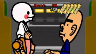 Munchy Monk Score  851  Rhythm Heaven Fever [upl. by Jennilee]