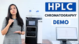 HPLC Chromatography Demonstration [upl. by Eliades309]