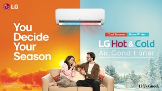 LG Hot amp Cold Air Conditioner  All Season Comfort  LG India [upl. by Hanzelin]