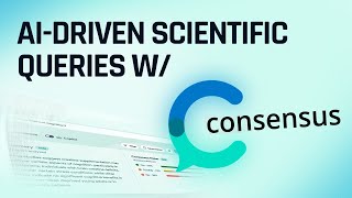 AIDriven Scientific Queries with Consensus  an incredible tool for medical students and physicians [upl. by Keligot]