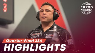 SILENCE OF THE FANS  QuarterFinals 3amp4 Highlights  202223 Cazoo World Darts Championship [upl. by Alyakcim661]