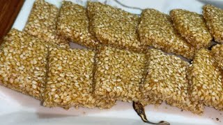 Til Chikki Recipe  by RA Hadi kitchen  Yummy Til Ki Chikki with Tips [upl. by Enninaej]