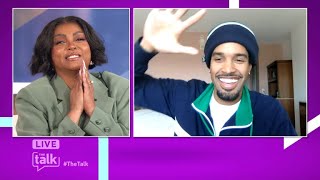 Exclusive Taraji P Henson Meets and Thanks Rapper C5 Live on The Talk [upl. by Faustus]