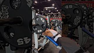 Leveling up 225lb incline bench press hustlehard  GrindMode SuccessMindset mindsetmatters [upl. by Rew]