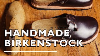 Handmade Shell Cordovan Good Year Welted Birkenstock Boston [upl. by Gareri]