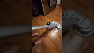 Cleaning floors like a Pro with Bissel spinwave smartsteam  Your wife will thank you [upl. by Caleb749]