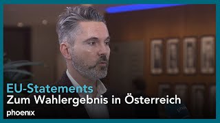 Wahl in Österreich Statements der EU zum Wahlergebnis  Teil 2 [upl. by Eillam494]