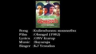 Kuliradunnu Manathu Karaoke [upl. by Robin]