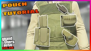 How To Get Pouches On Any Outfit GTA Online [upl. by Blakeley206]